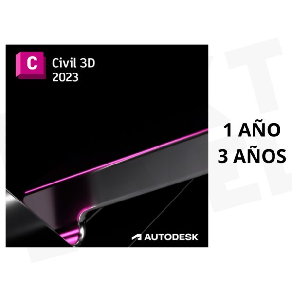 Licencia Civil 3D 1 Año o 3 Años – Vinculación a Correo Electrónico